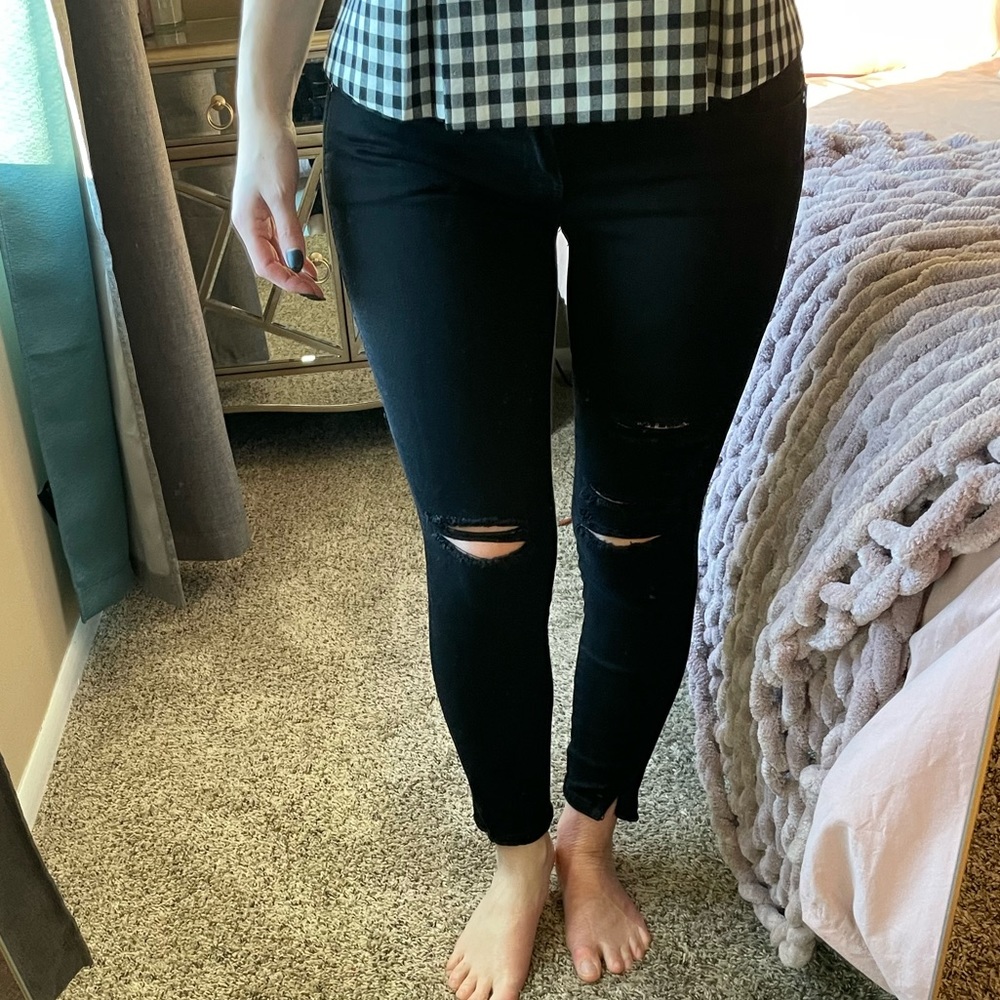 KanCan *VICI* mid rise split ankle jeans